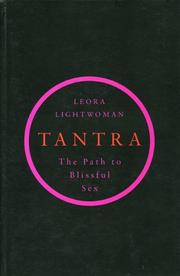 Cover of: Tantra by Leora Lightwoman