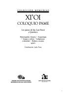 Cover of: Xi'oi Coloquio pame: Los pames de San Luis Potosi y Queretaro (Coleccion Memorias)