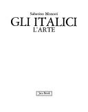 Cover of: Gli italici: L'arte (Le Grandi stagioni)