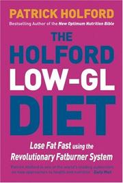 Cover of: The Holford Low GL Diet