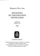 Cover of: Biografías de veracruzanos distinguidos