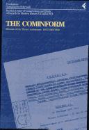 Cover of: The Cominform: Minutes of the three conferences, 1947/1948/1949 (Annali / Fondazione Giangiacomo Feltrinelli)