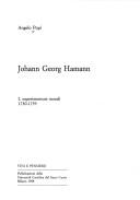 Cover of: Johann Georg Hamann (Pubblicazioni del Centro di ricerche di metafisica. Sezione 'Fontes")