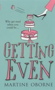 Cover of: Getting Even by Martine Oborne