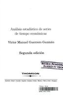 Cover of: Analisis Estadistico de Series de Tiempo Economicas