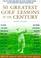 Cover of: 50 greatest golf lessons of the century