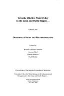 Cover of: Towards Effective Water Policy (Towards a Policy for Water Resources Development & Managemen) | Wouter Lincklaen Arriens