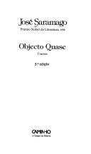 Cover of: Objecto Quase