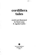 Cordillera tales by Maria Luisa B. Aguilar- Cariño, Maria Luisa, B. Aguilar-Carino