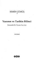 Cover of: Yazının ve tarihin bilinci: Romantik bir Viyana yazı için : deneme