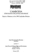 Cover of: Cambodia: Struggling for justice and peace  by 