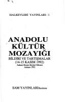 Anadolu kültür mozayığı