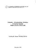 Cover of: Eskişehir-Afyonkarahisar-Kütahya il sınırları içindeki Phryg kaya anıtları by Tacı̂ser Tüfekçi Sivas
