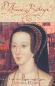 Cover of: Anne Boleyn by Joanna Denny