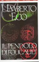 Cover of: Il pendolo di Foucault by Umberto Eco