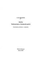 Cover of: Filita: testimonianze e frammenti poetici : introduzione, edizione e commento
