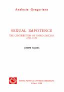 Cover of: Sexual Impotence and the Contribution of Paolo Zacchia (Analecta Gregoriana)