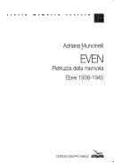 Cover of: Even: pietruzza della memoria : ebrei 1938-1945