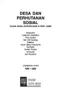 Cover of: Desa dan perhutanan sosial: Kajian sosial-antropologis di Prop. Jambi