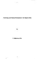 Cover of: Technology and national development: The Nigerian state