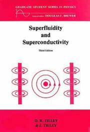 Cover of: Superfluidity and superconductivity