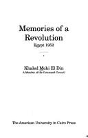 Cover of: Memories of a revolution | KhaМ„lid MuhМЈyiМ„ al-DiМ„n