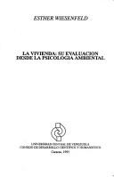 Cover of: La vivienda: su evaluación desde la psicología ambiental