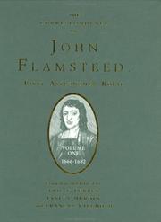 Cover of: The Correspondence of John Flamsteed, The First Astronomer Royal: Volume 1 (Correspondence of John Flamsteed, First Astronomer Royal)