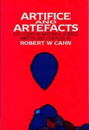 Cover of: Artifice and artefacts by R. W. Cahn