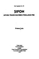 Cover of: Sifon: Antara tradisi dan risiko penularan PMS (Seri laporan)