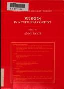 Words in a cultural context by Lexicography Workshop (1991 National University of Singapore)