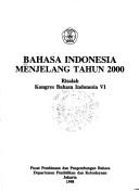 Bahasa Indonesia menjelang tahun 2000