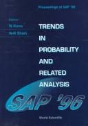Cover of: Trends in probability and related analysis | SAP 