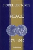 Cover of: Peace by editor-in-charge, Tore Frängsmyr ; editor, Irwin Abrams.