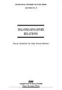 Cover of: Malaysia-Singapore relations