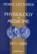 Cover of: Physiology or Medicine 1971-1980 (Nobel Lectures) by Jan Lindsten