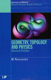 Cover of: Geometry, topology, and physics
