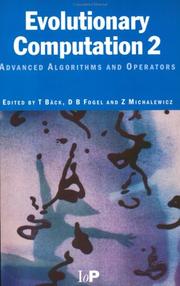 Cover of: Evolutionary computation by edited by Thomas Bäck, David B Fogel, and Zbigniew Michalewicz.