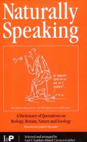 Front cover of Naturally speaking by Unknown