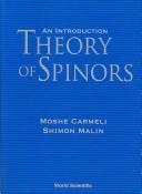 Cover of: Theory of Spinors: An Introduction