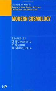 Cover of: Modern Cosmology (Series in High Energy Physics, Cosmology and Gravitation) | 