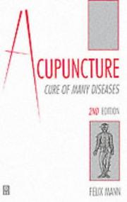 Cover of: Acupuncture by Felix Mann