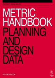 Cover of: Metric Handbook: Planning and Design Data