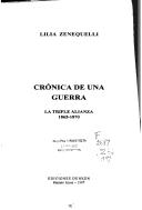 Cover of: Cronica de Una Guerra by Lilia Zenequelli