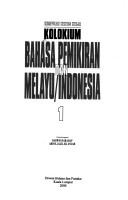 Cover of: Kolokium Bahasa dan Pemikiran Melayu/Indonesia: kumpulan kertas kerja
