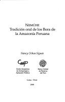 Cover of: Niimuhe: Tradicion oral de los bora de la Amazonia peruana