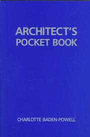 Cover of: Architect's pocket book