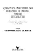 Cover of: Mechanical properties and behaviour of solids: plastic instabilities : proceedings of the meeting held at the International Centre for Theoretical Physics, Trieste, Italy, August 12-30, 1985