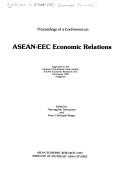 Cover of: Asean-Eec Economic Relations