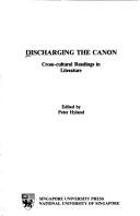 Cover of: Discharging the canon: cross-cultural readings in literature